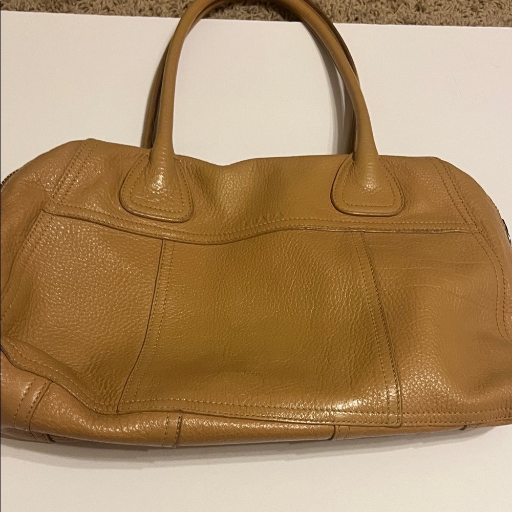 Prada Tan Leather Shoulder Bag - Picture 10 of 11